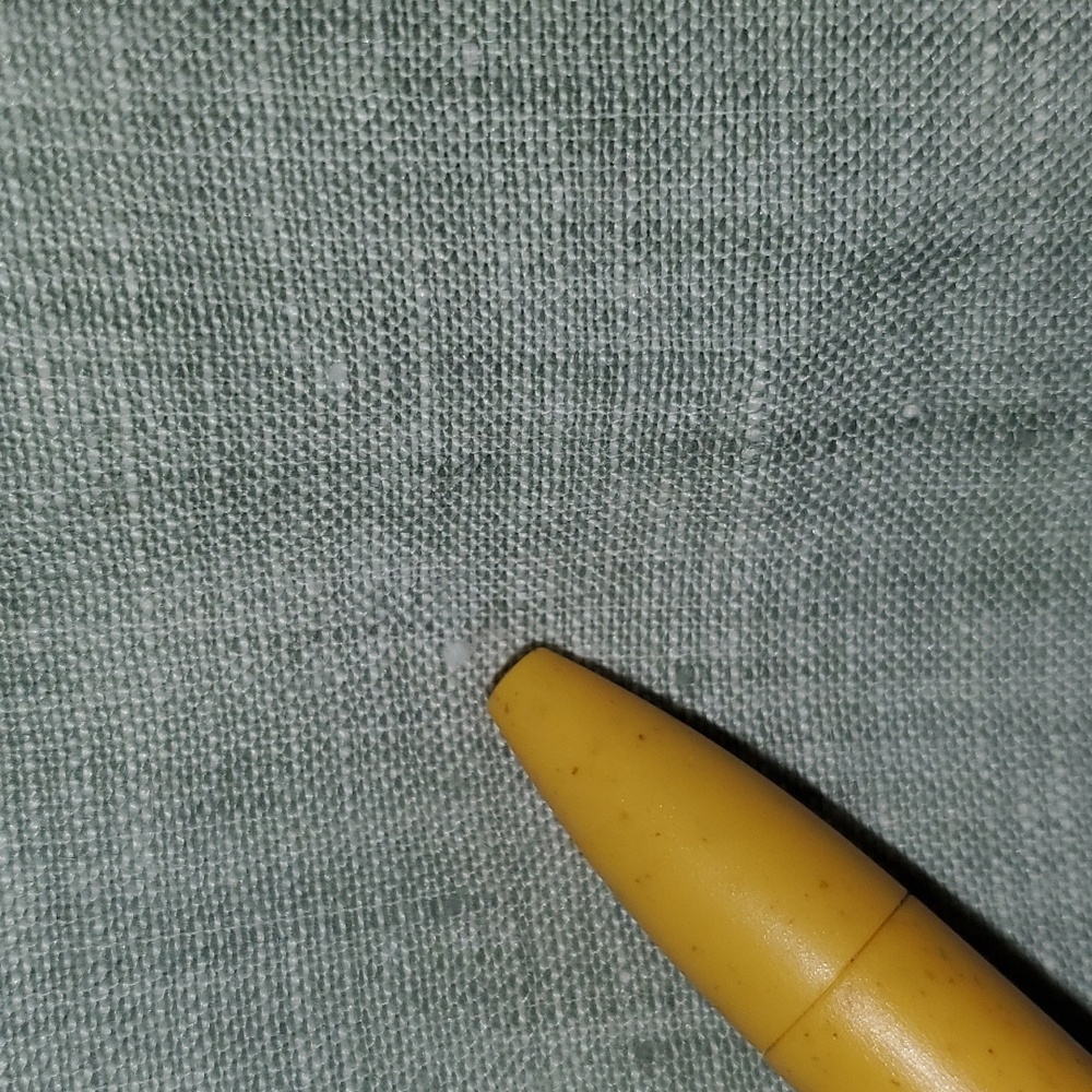 Sigrid Olsen 100% Linen Button Front Roll Tab Sle… - image 7